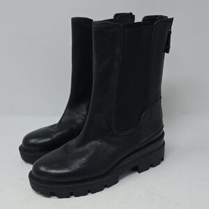 Sam Edelman Genia Black Women’s Platform Chelsea Boots Size 6.5